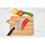 Doğal Meşe Kare Sunum - Kesme Tahtası 18mm-Kare - Görsel 3