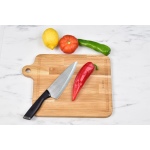 Doğal Meşe Dikey Sunum - Kesme Tahtası 18mm-Kare - Görsel 3