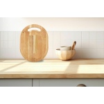 Doğal Meşe Oval Sunum - Kesme Tahtası 18mm-Oval - Görsel 2