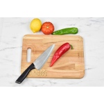 Doğal Meşe Kare Sunum - Kesme Tahtası 18mm-Dik - Görsel 3