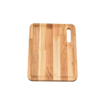 Doğal Meşe Oval Sunum - Kesme Tahtası 18mm-Yatay