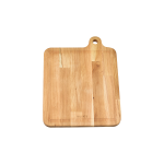 Doğal Meşe Kare Sunum - Kesme Tahtası 18mm-Kare