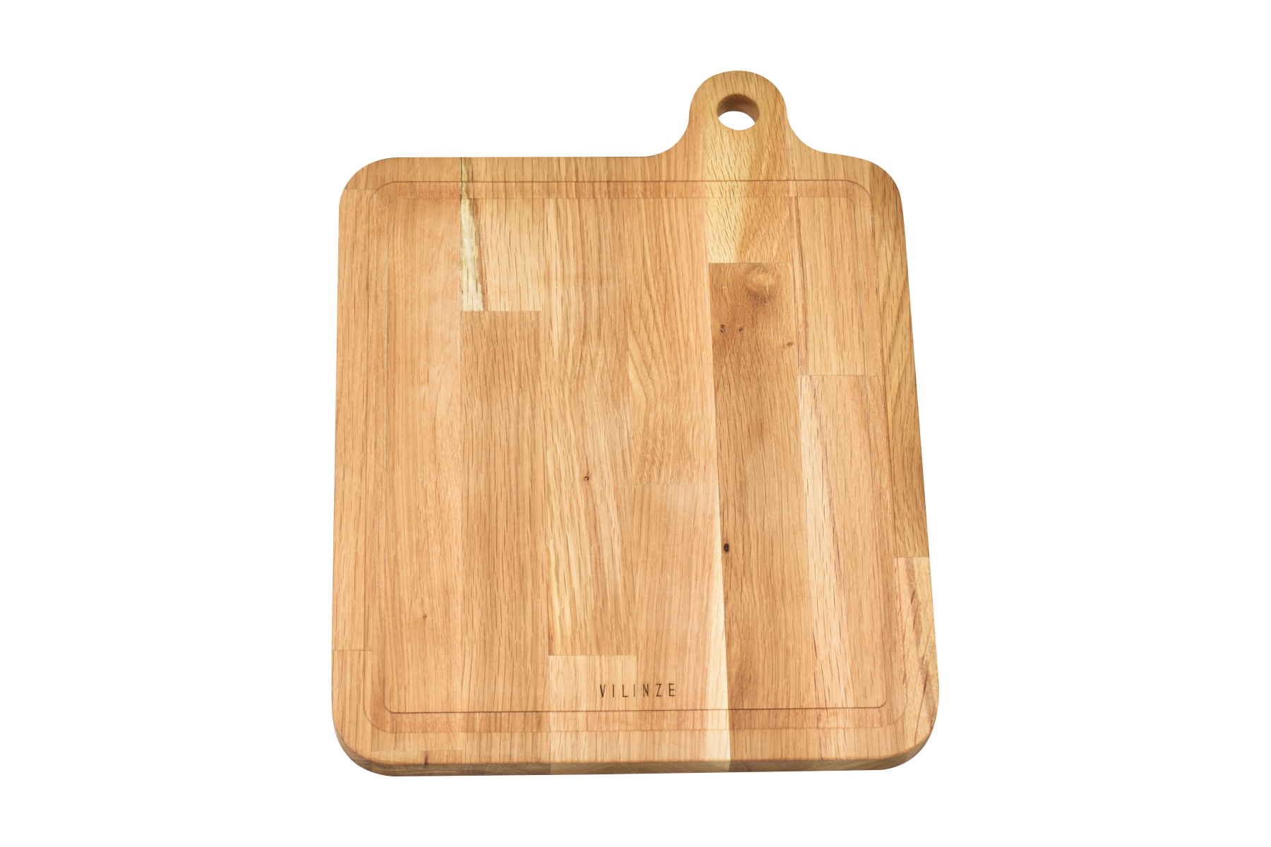 idea-soft-kesme-tahtasi3 Doğal Meşe Yatay Sunum - Kesme Tahtası 18mm-Kare - Görsel 1