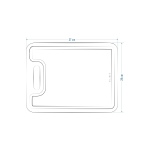 Doğal Meşe Yatay Sunum - Kesme Tahtası 18mm-Dik - Görsel 5