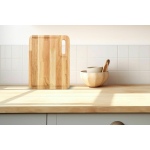 Doğal Meşe Oval Sunum - Kesme Tahtası 18mm-Yatay - Görsel 2