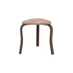 Papatya Kestane Ayak Ahşap Çok Amaçlı Zigon Tabure Kestane - 4 Adet - Görsel 3