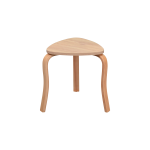 Papatya Naturel Ayak Ahşap Çok Amaçlı Zigon Tabure Naturel - 2 Adet - Görsel 3