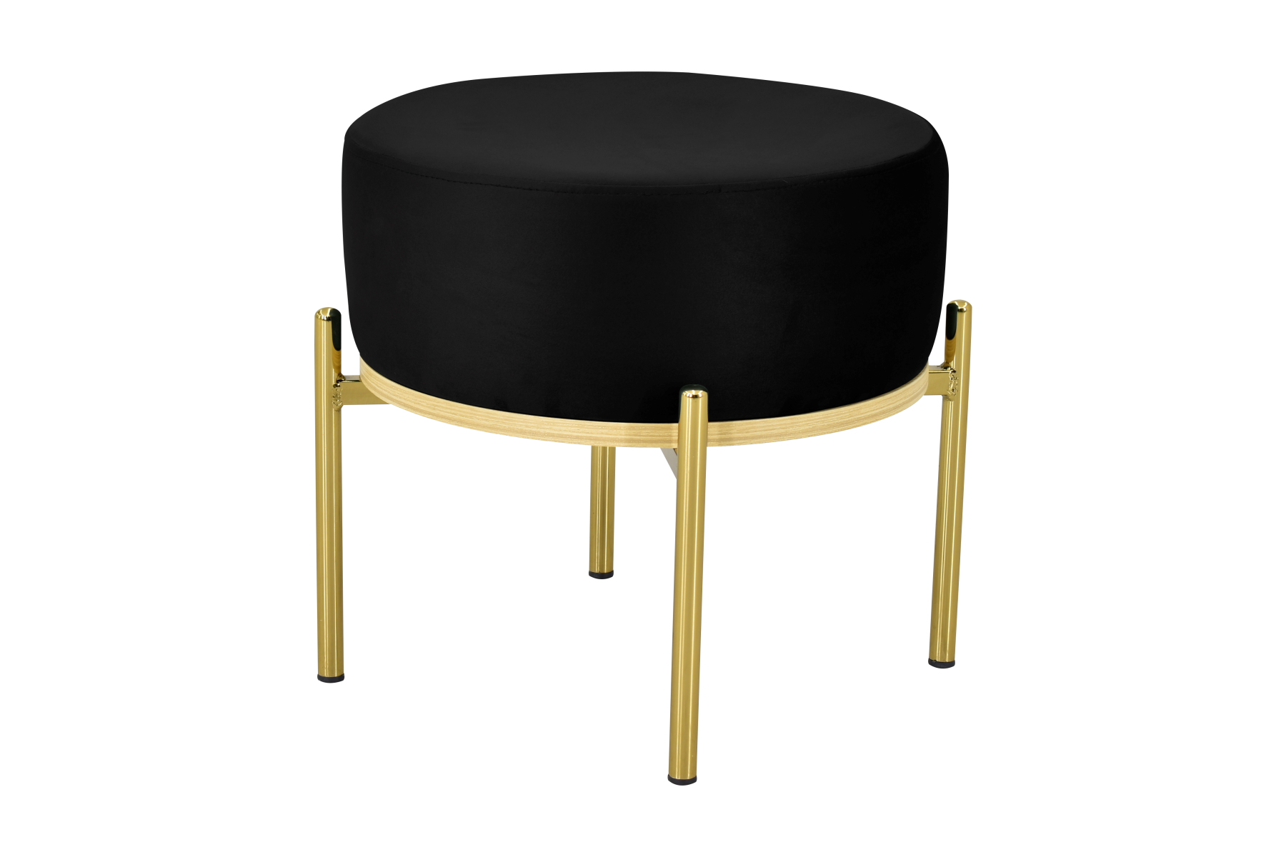 idea-soft-sigma-otto-gold-ayak-t1-21-naturel-sehpali-puf6 Otto Fonksiyonel Gold Ayak Naturel Sehpalı Yuvarlak Puf Siyah - Görsel 1