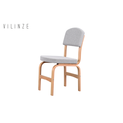 Ege Naturel Ayak Ahşap Teddy Sandalye