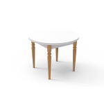 Turna Yuvarlak Mutfak Masası - 100 cm - Görsel 2