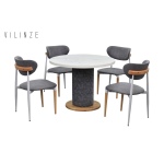 Venüs Sandalye Bobo Yuvarlak Mutfak Masası Takımı - Görsel 3