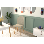 Mara Ahşap Ayak Sigma Sandalye