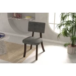 Mir 02 Ahşap Sandalye Beyaz - Naturel - Görsel 5