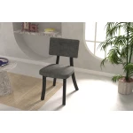 Mir 02 Ahşap Sandalye Beyaz - Naturel - Görsel 6