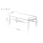 Peri Metal Nikel Ayak Sevilla Sırtsız Bank Sarı - Görsel 3