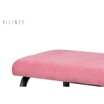 Peri Metal Siyah Ayak Sevilla Sırtsız Bank Pembe - Görsel 2