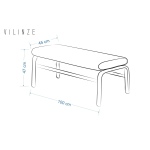 Peri Metal Nikel Ayak Sevilla Sırtsız Bank - Görsel 3