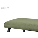 Peri Metal Siyah Ayak Sevilla Sırtsız Bank - Görsel 2