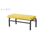 Peri Metal Siyah Ayak Sevilla Sırtsız Bank Sarı