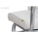 Peri Metal Nikel Ayak Sevilla Sırtlı Bank - Görsel 3