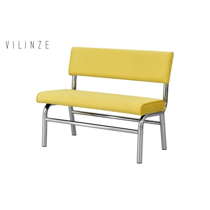 Peri Metal Nikel Ayak Sevilla Sırtlı Bank Sarı