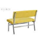 Peri Metal Nikel Ayak Sevilla Sırtlı Bank Sarı - Görsel 2