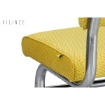 Peri Metal Nikel Ayak Sevilla Sırtlı Bank Sarı - Görsel 3