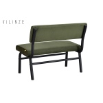 Peri Metal Siyah Ayak Sevilla Sırtlı Bank Yeşil - Görsel 2