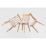 Soma Naturel Ahşap Sandalye - Görsel 7