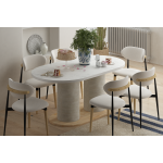 Venüs Sandalye Bobo Mutfak Masası Takımı - 90*160 cm