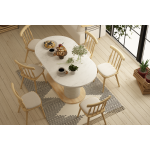 Soma Sandalye Bobo Mutfak Masası Takımı - 90x160 cm