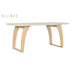 Tiran Ahşap Yemek Masası 90x180 cm