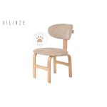 Sofya Ahşap Sandalye Krem