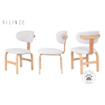 Sofya Ahşap Sandalye Beyaz - Görsel 2