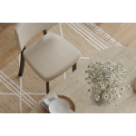 Miray Metal Sandalye Afyon Traverten Mutfak Masası Takımı - 80x140 cm - Görsel 3