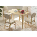 Ege Sandalye Demre Mutfak Masası Takımı - 70x120 cm