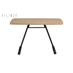 Damla Sandalye Tatvan Mutfak Masası Takımı - 70x120 cm Siyah - Görsel 4