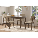 Mir Sandalye Fırat Mutfak Masası Takımı - 80x120 cm Kestane - Görsel 2