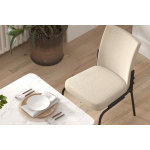 Sahra Sandalye Elmas Mutfak Masası Takımı - 80x120 cm - Görsel 4