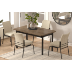 Sahra Sandalye Elmas Mutfak Masası Takımı - 80x120 cm