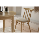 Soma Naturel Ahşap Sandalye - Görsel 2