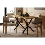 Saray Sandalye Aksa Mutfak Masası Takımı - 80x140 cm