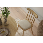 Soma Naturel Ahşap Sandalye - Görsel 3