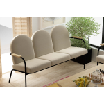 Bey 311 Kayra Sehpalı Bahçe Balkon Takımı Krem - Görsel 2