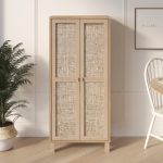 Dune Çok Amaçlı Dolap Ahşap Jüt Kapaklı DN6-SJ - Görsel 2