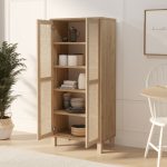 Dune Çok Amaçlı Dolap Ahşap Jüt Kapaklı DN6-SJ - Görsel 7