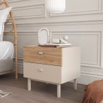 Luke Komodin 2 Çekmeceli Ahşap Ayaklı Kumsal-Sepet LK1-CS - Görsel 3