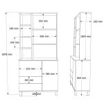 Mood Kitaplık 188cm MD6-CS - Görsel 8
