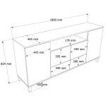 Mood Konsol 180cm MD5-CS - Görsel 8