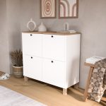 Nord Ayakkabılık Çok Amaçlı Dolap ND1-SW - Görsel 2